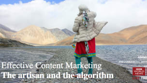 Effective Content Marketing - The artisan and the algorithm