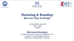 Marketing and Branding. How are they evolving?
