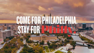 Come for Philadelphia. Stay for Philly.