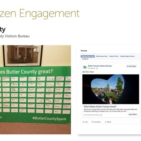 Butler County Best Citizen Engagement 2017 Finalist