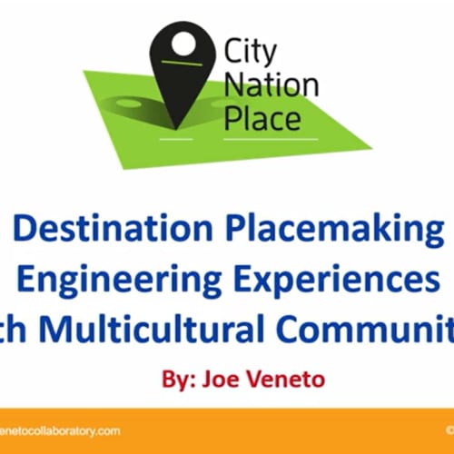 Destination placemaking Engineering experiences through collaboration with multicultural communities