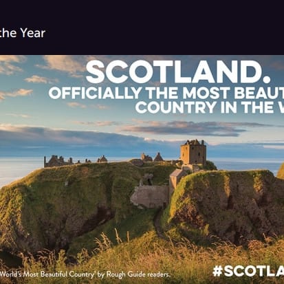 Brand Scotland Place Brand of the Year Finalist