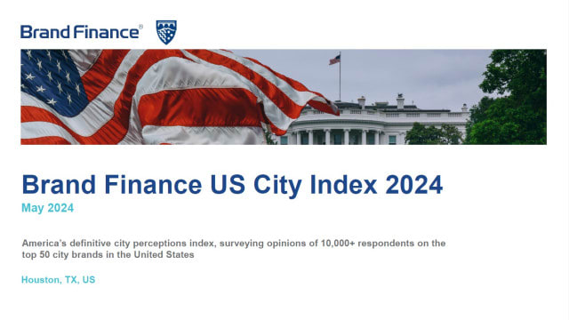 Best US city brands – The launch of America’s definitive city perceptions index