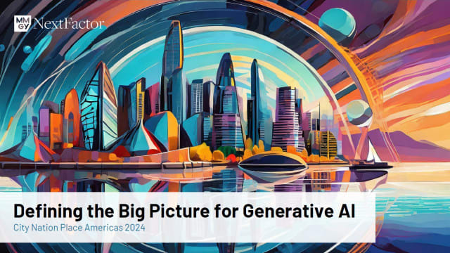 Defining the big picture outlook for generative AI