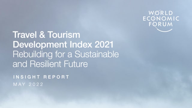 WEF Travel & Tourism Development Index (TTDI) published today