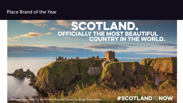 Brand Scotland Place Brand of the Year Finalist