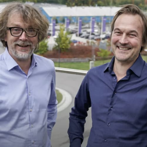 Jan Thoresen and Jon Reidar Hammerfjeld<br>CEO and Founder<br>Labrador CMS