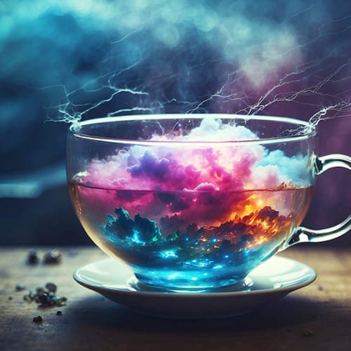 The Quantum Storm in a Teacup