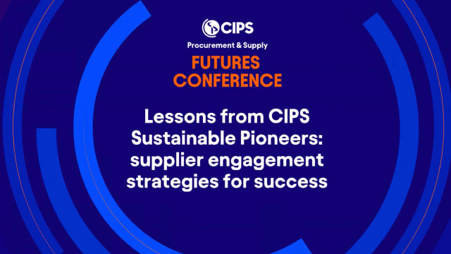 Lessons from CIPS Sustainable Pioneers